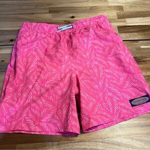 Vineyard Vines Pink Patterned Swim Shorts